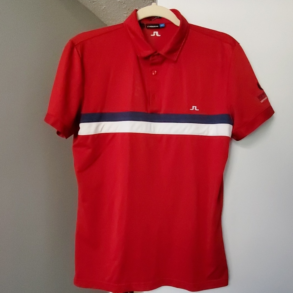 J Lindeberg golf polo